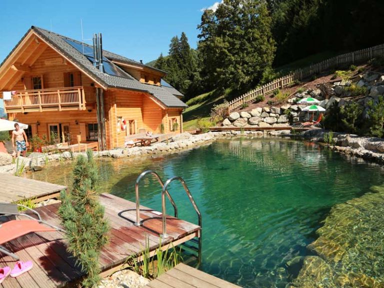 Schwimmteich Hüttendorf Schladming